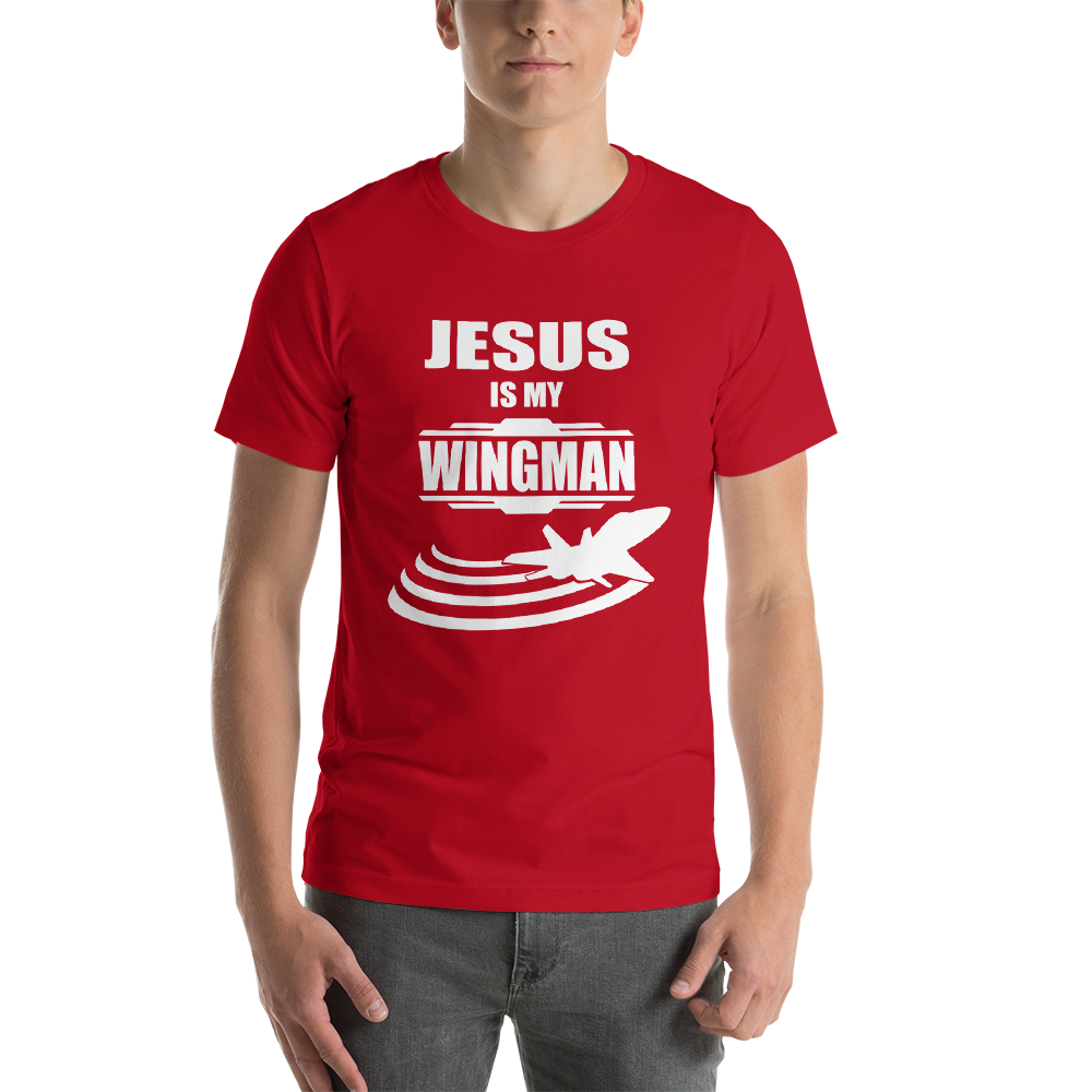 Jesus is my Wingman - Christian Short-Sleeve Men's T-Shirt – Forza