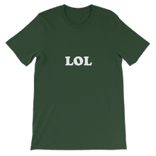 LOL - Laugh Out Loud Acronym Unisex T-Shirt in Green from forzatees.com