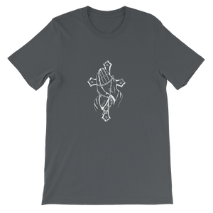 Christian Praying Hands - Religious Unisex T-Shirt