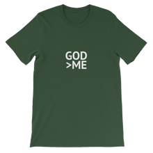 God Is Greater Than Me - Green Tee for Christians