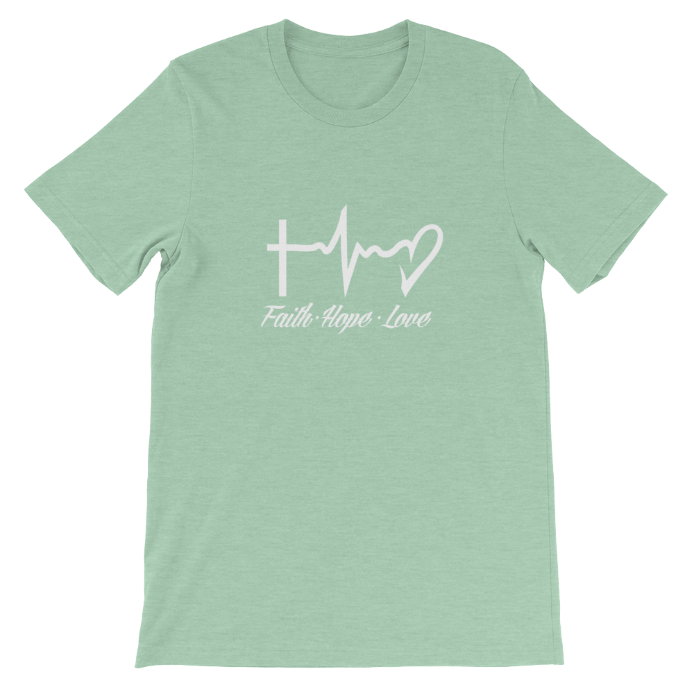 Faith - Hope - Love - Religious Christian Unisex T-Shirt – Forza Tees