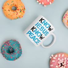 Know Jesus Know Peace - Christian Faith Coffee Mug from forzatees.com