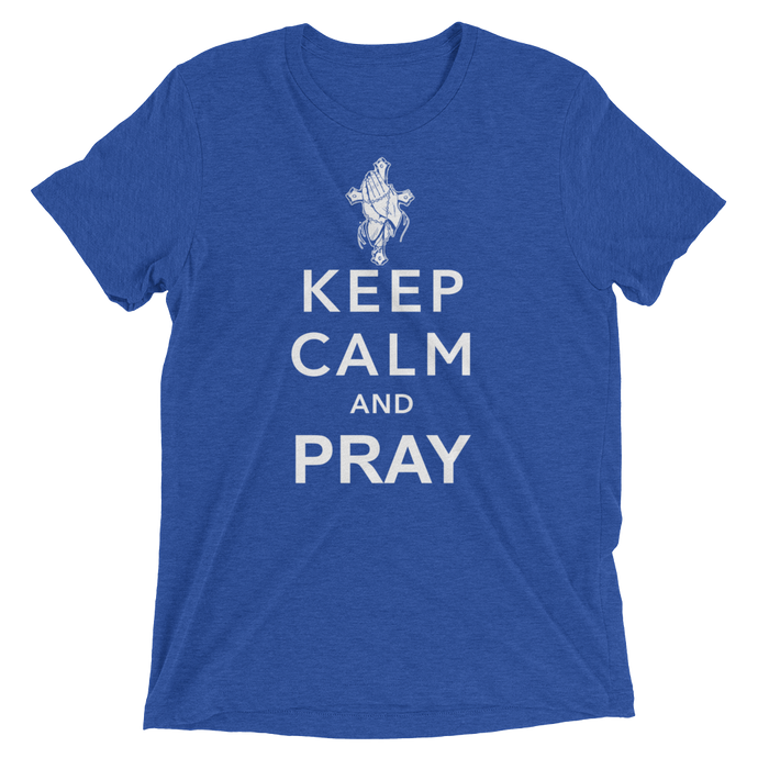 Keep Calm and Pray - Premium Short-Sleeve Unisex T-shirt from forzatees.com