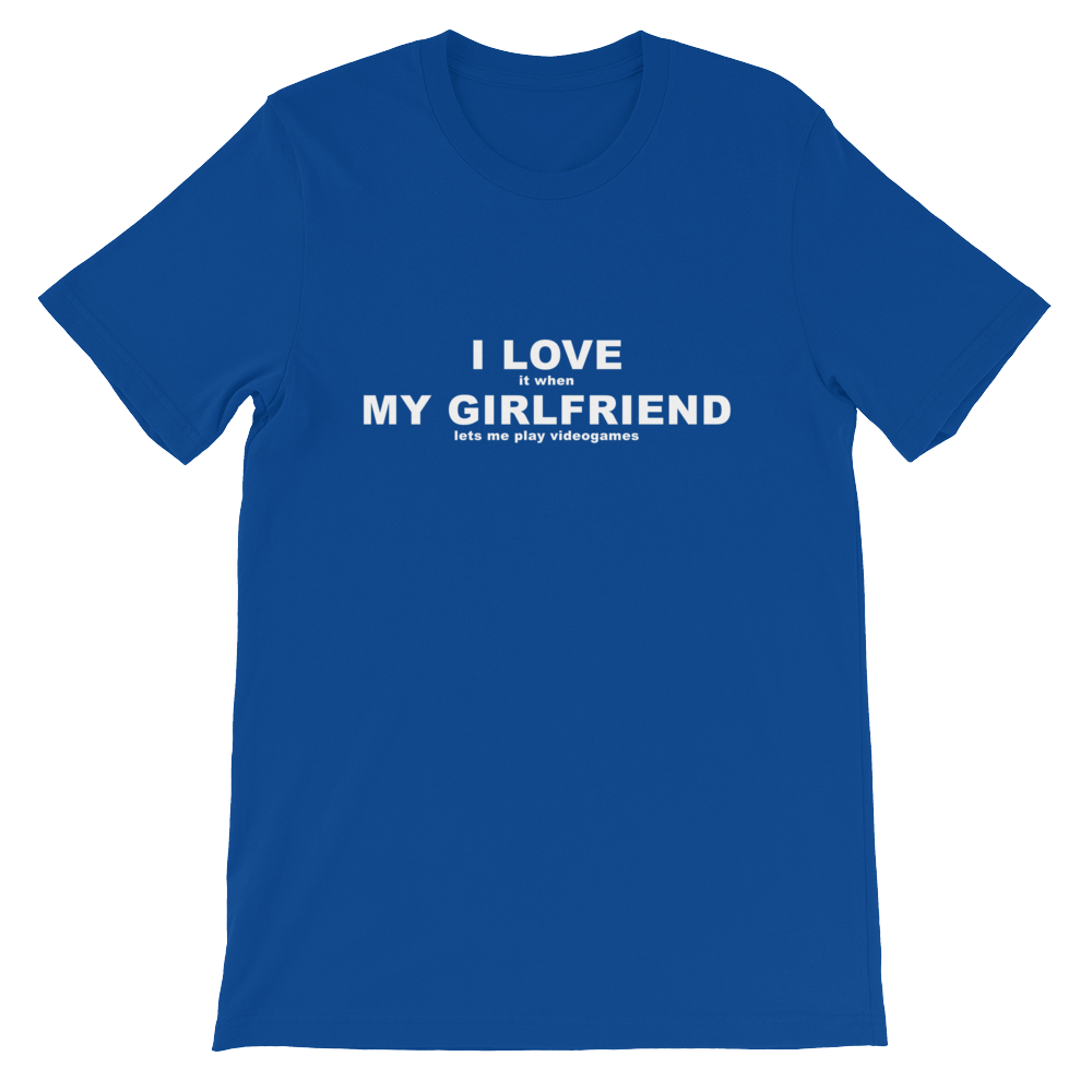 Matching Set: I Love Playing Video Games With My Girlfriend Tee