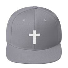 Holy Cross - Christian Faith 3D Embroidered Snapback Hat - Colour Silver from forzatees.com