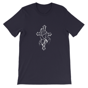 Christian Praying Hands - Religious Unisex T-Shirt